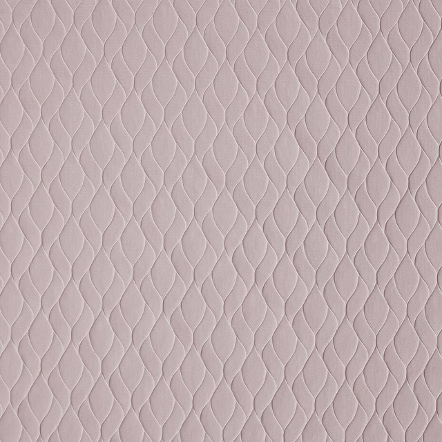 Soft dusty orchid damask fabric with a small-scale quilted lattice texture