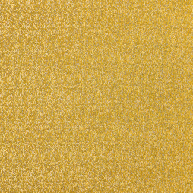 Soft golden yellow woven fabric with a fine textured surface