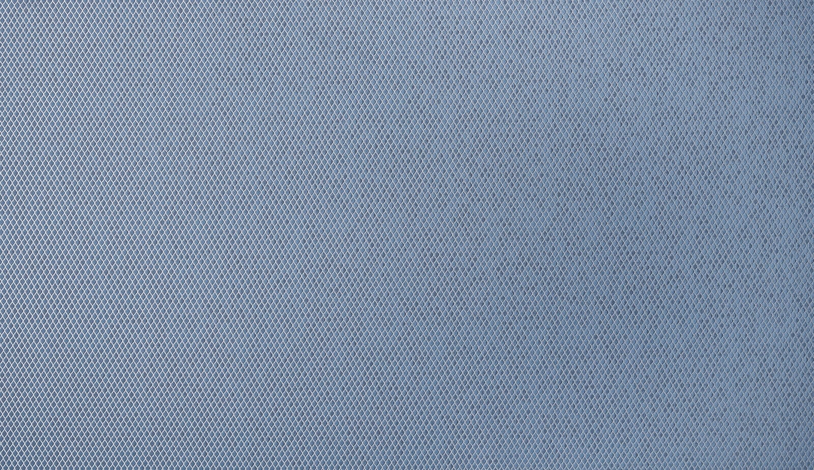 Soft muted blue small-scale geometric woven fabric with fine diamond texture