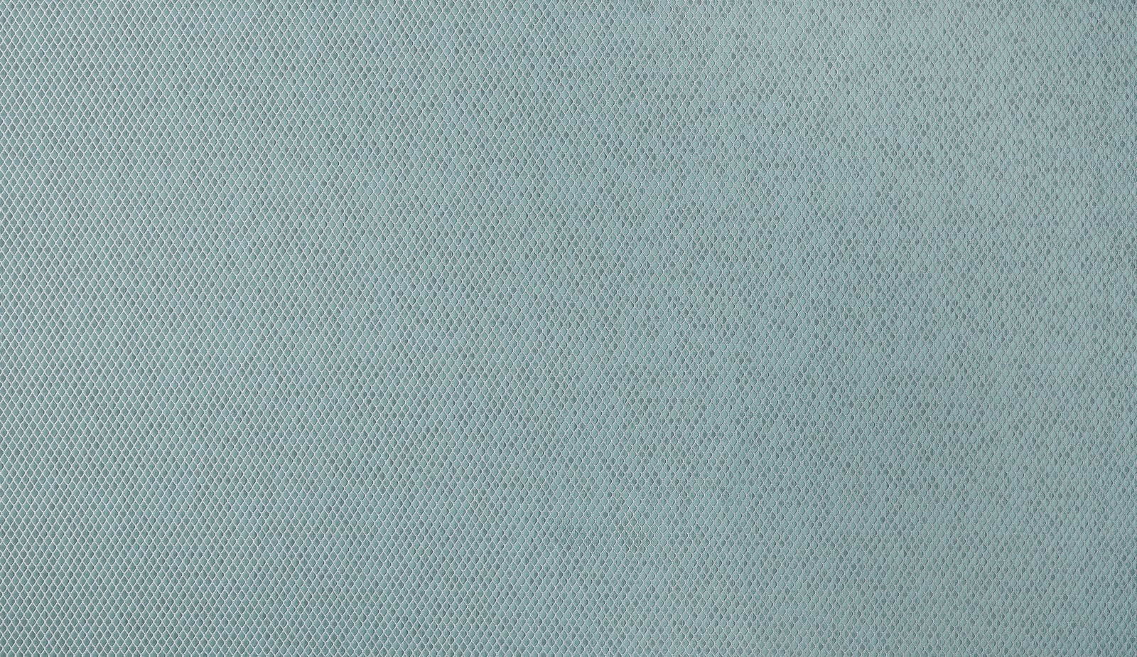 Soft spa green fabric with a fine diamond geometric weave texture