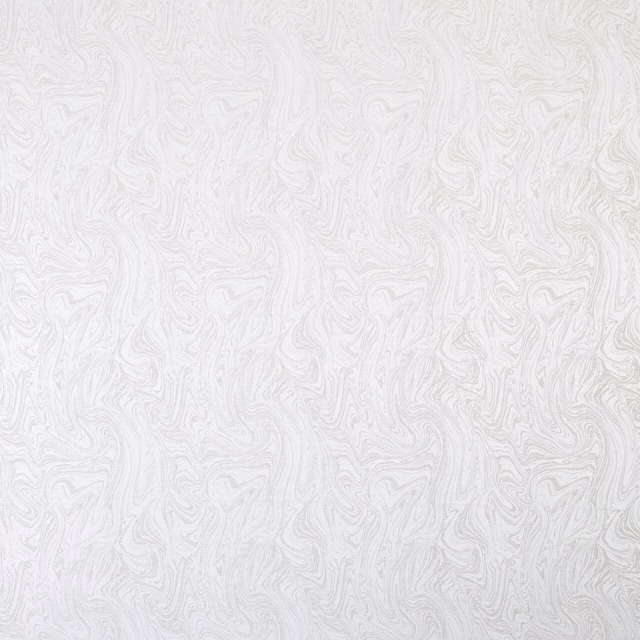 Soft ivory textured fabric with subtle swirling woven pattern and pale sheen