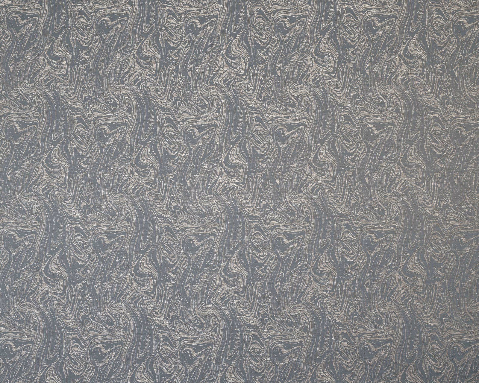 Mole brown marbled woven fabric with pale swirling linear texture