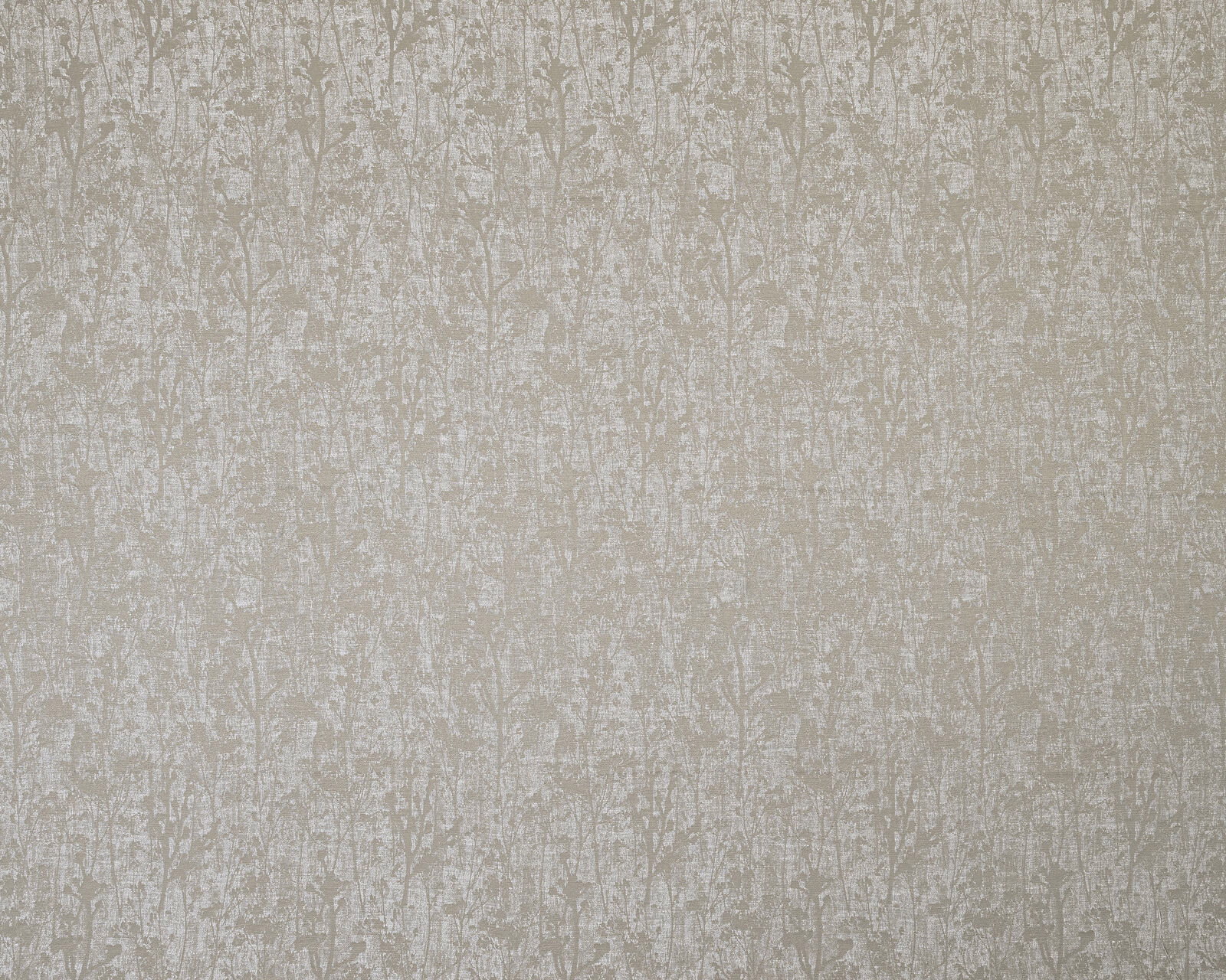 Warm latte beige botanical weave with subtle vertical leaf pattern