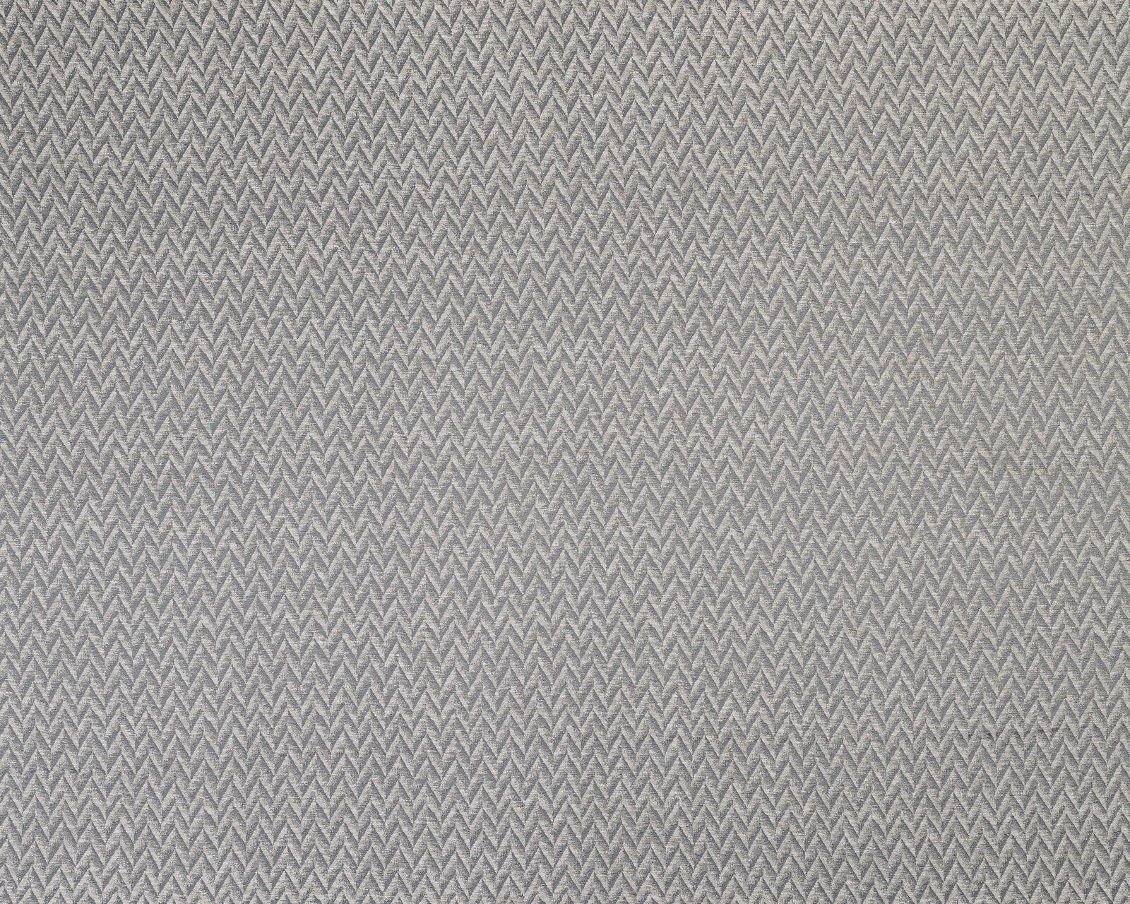 Soft mole-grey zigzag weave fabric with a fine textured surface