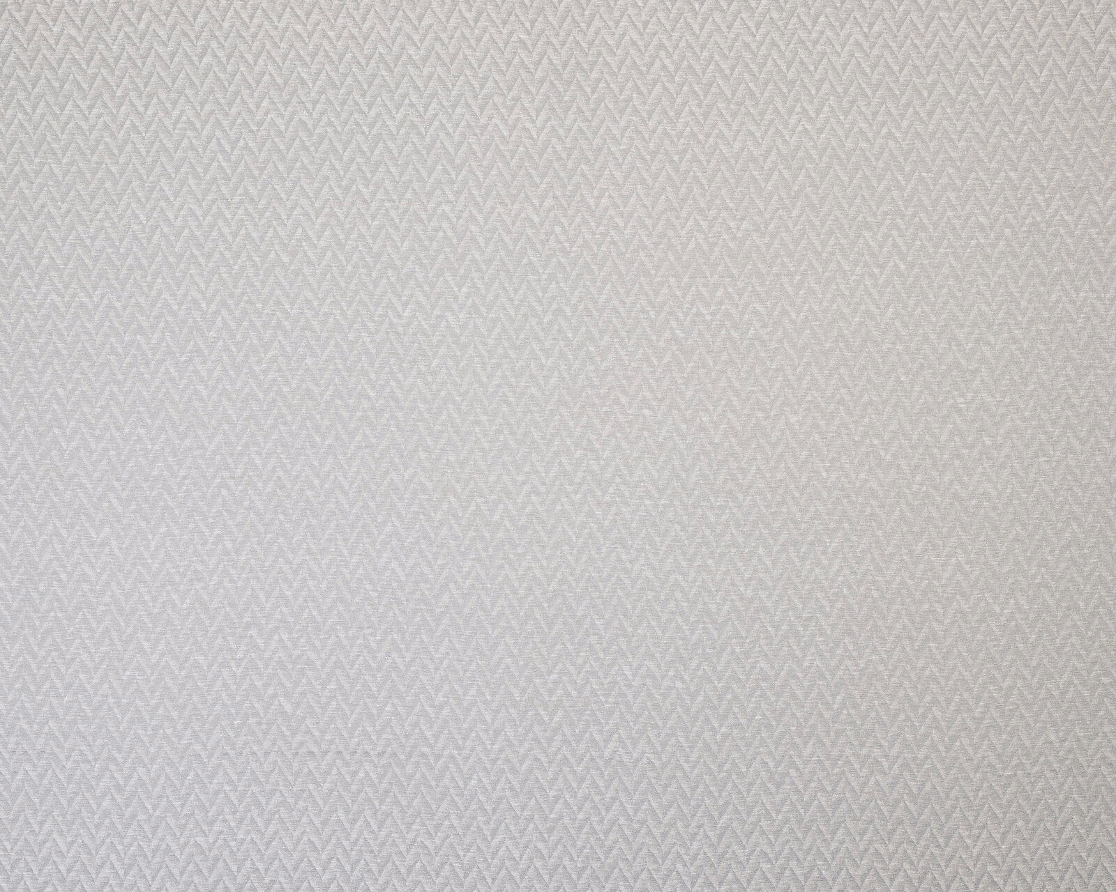 Soft silver-white geometric weave fabric with subtle chevron texture