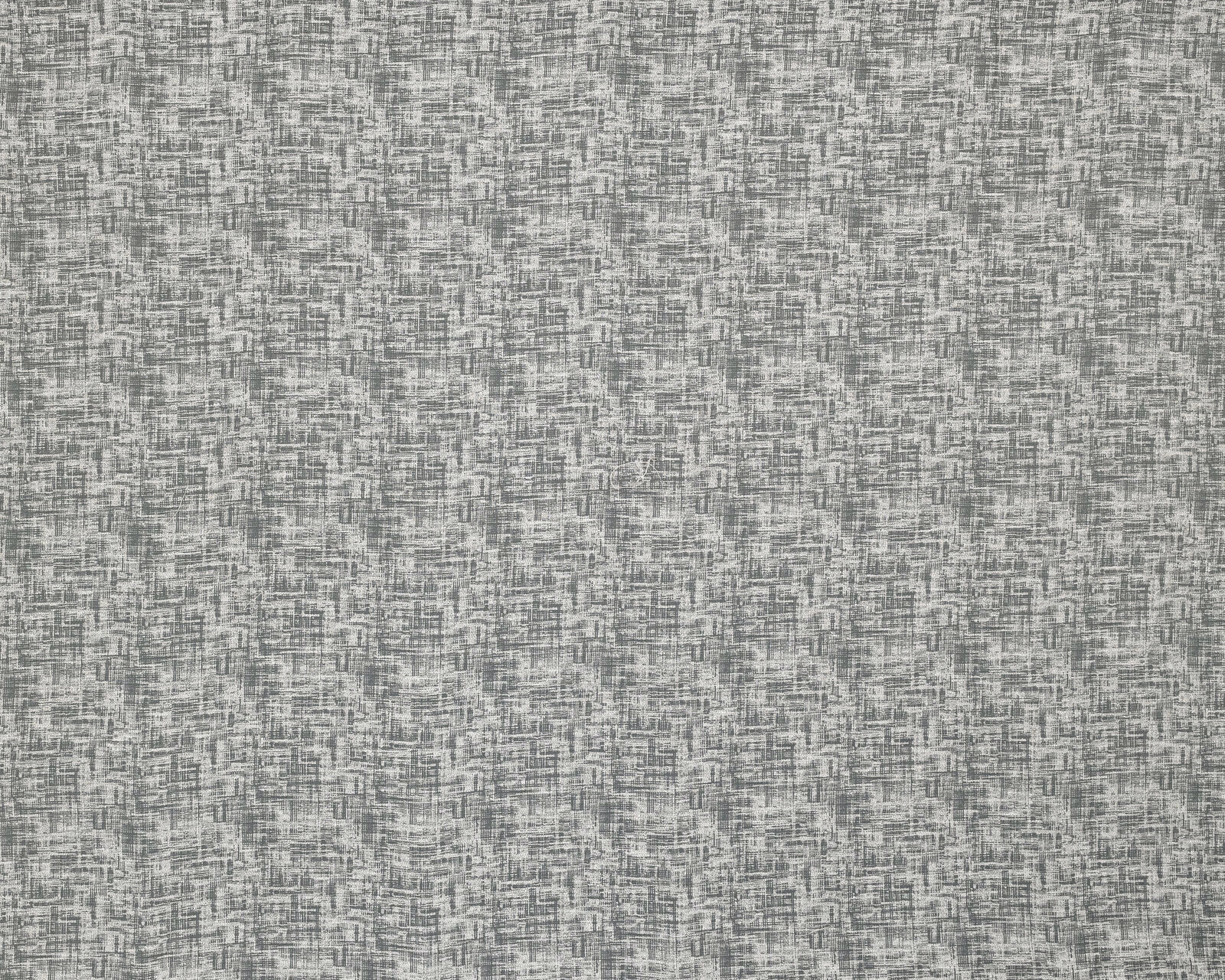 Soft graphite grey woven fabric with a fine crosshatch texture