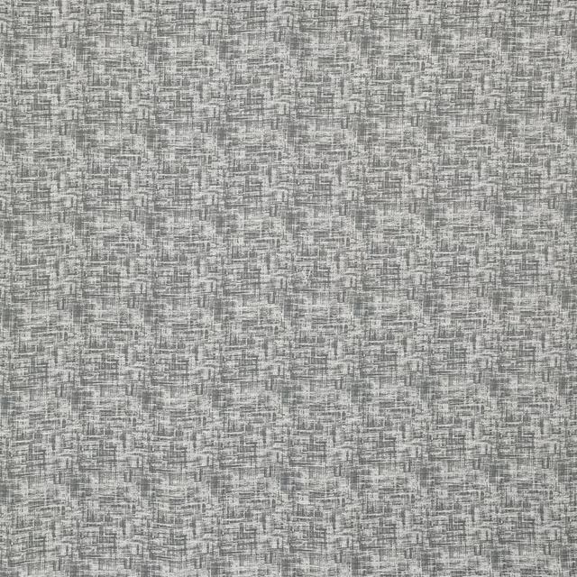 Soft graphite grey woven fabric with a fine crosshatch texture