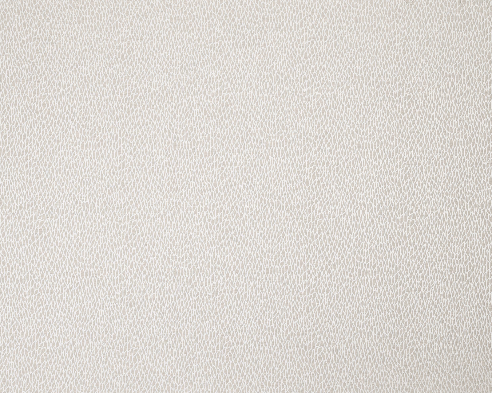 Soft champagne cream textured weave with fine small-scale leaf-like pattern