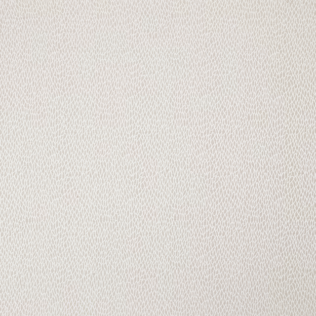 Soft champagne cream textured weave with fine small-scale leaf-like pattern