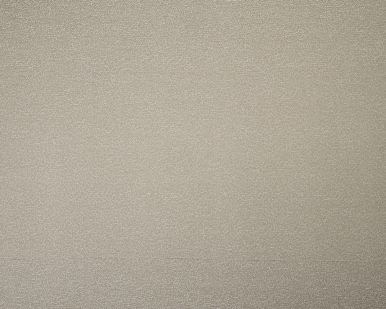 Warm beige textured fabric swatch with fine peppered weave