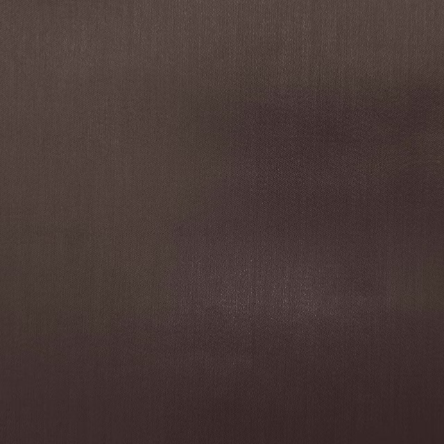 Deep espresso brown plain woven fabric swatch with a smooth matte finish