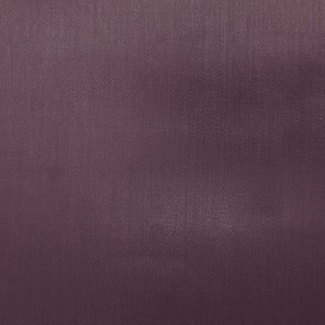 Deep plum plain fabric swatch with a soft satin-like sheen