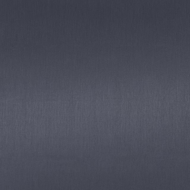 Deep indigo plain fabric with a fine vertical texture and smooth matte finish
