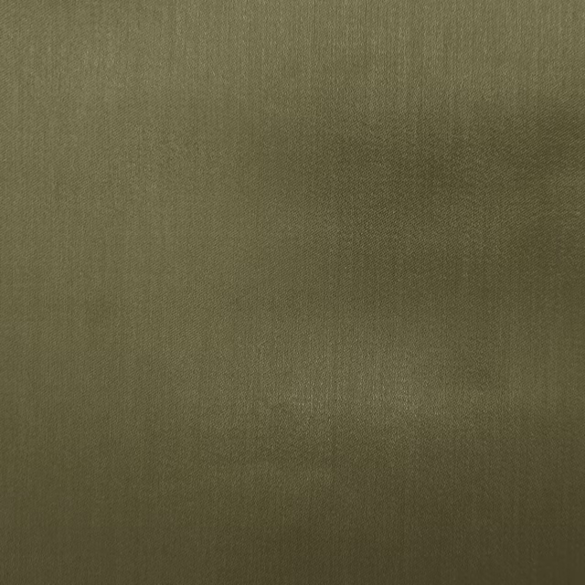 Muted khaki olive plain fabric with a soft matte weave