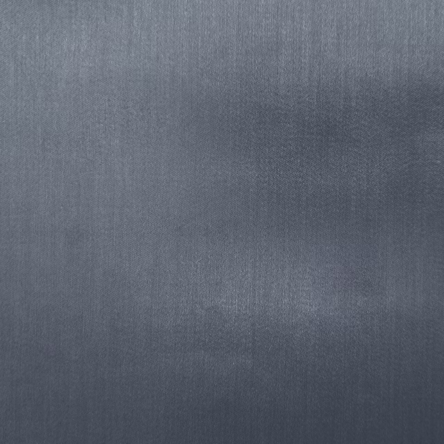 Smoke-grey plain fabric swatch with a soft woven sheen and fine texture