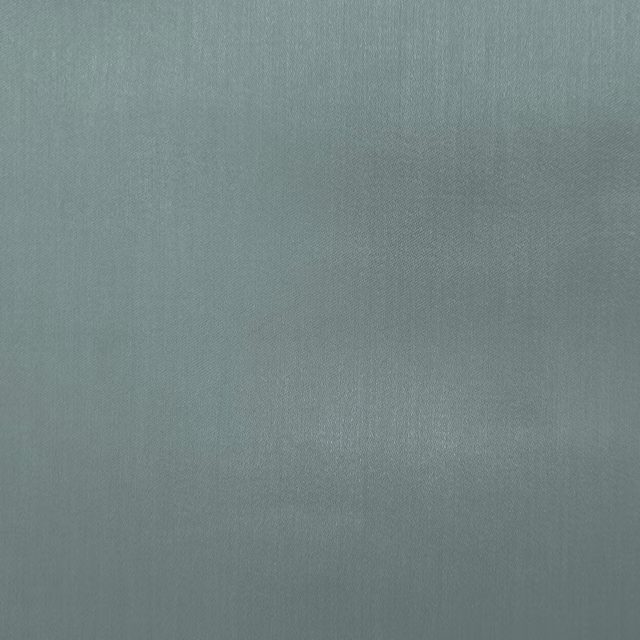 Smooth plain fabric swatch in muted spa teal with a cool, even finish