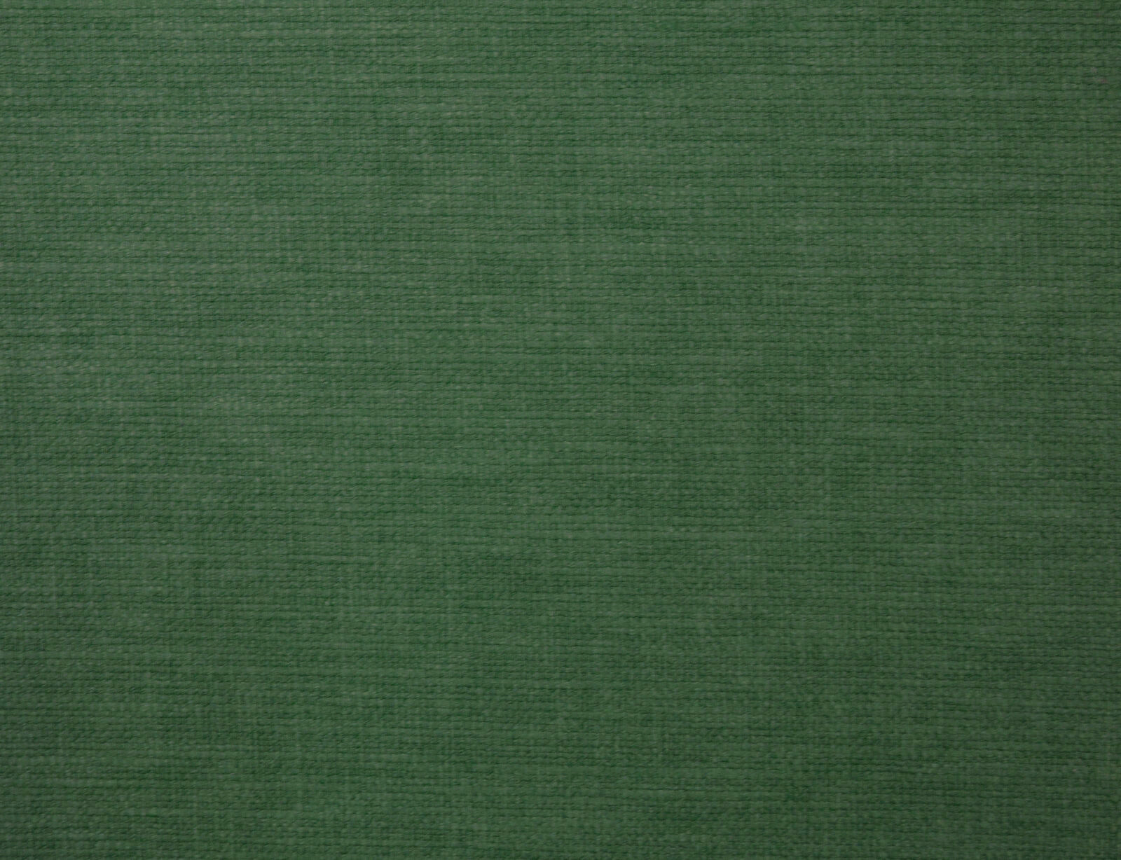 Deep moss green plain fabric swatch with subtle woven texture