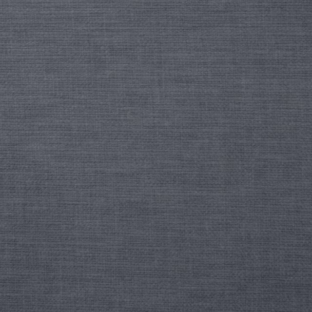 Deep charcoal plain woven fabric with subtle horizontal texture