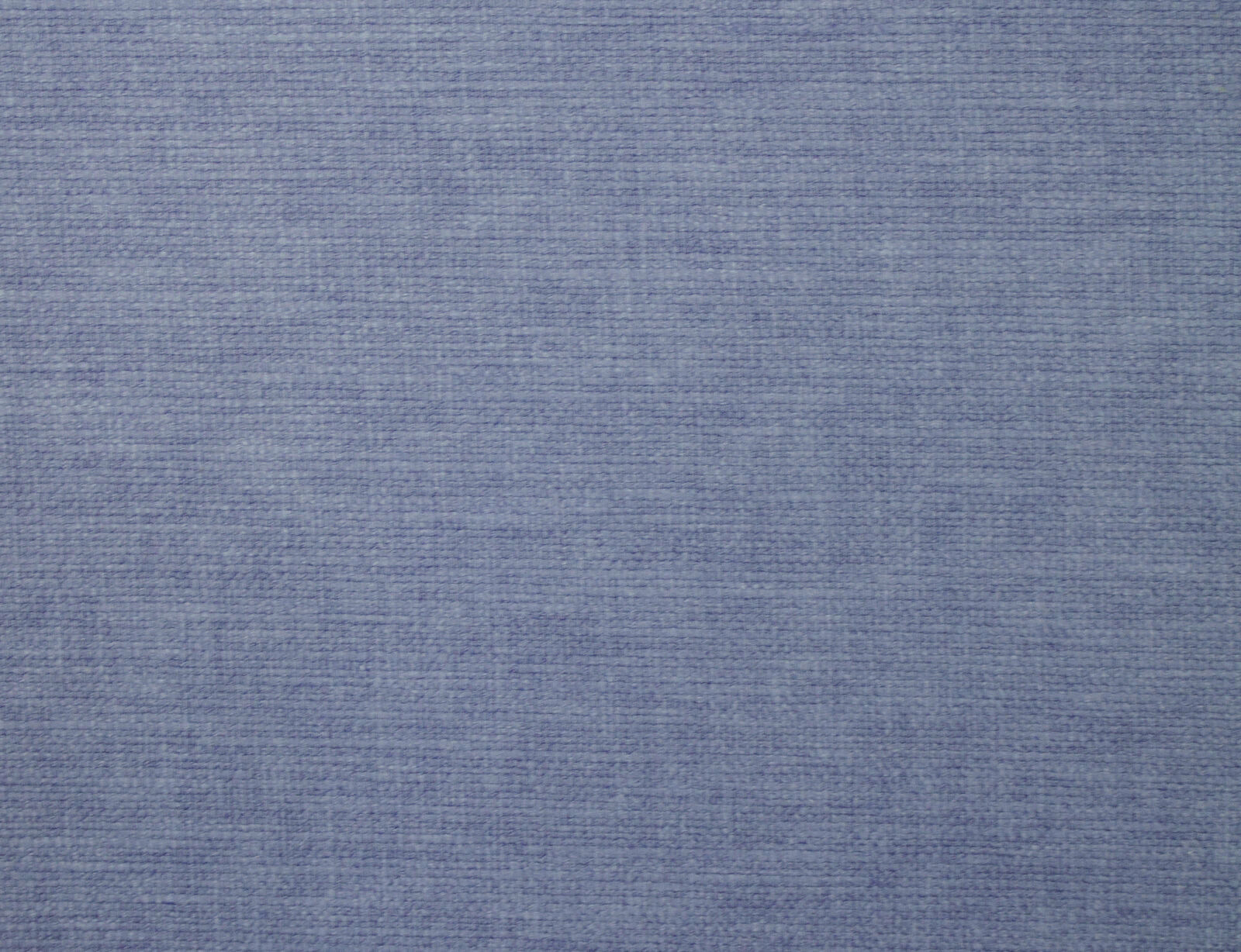 Soft muted denim-blue plain woven fabric with a subtle slubbed texture