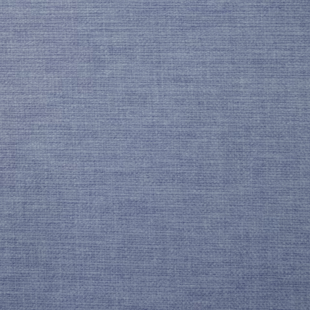 Soft muted denim-blue plain woven fabric with a subtle slubbed texture
