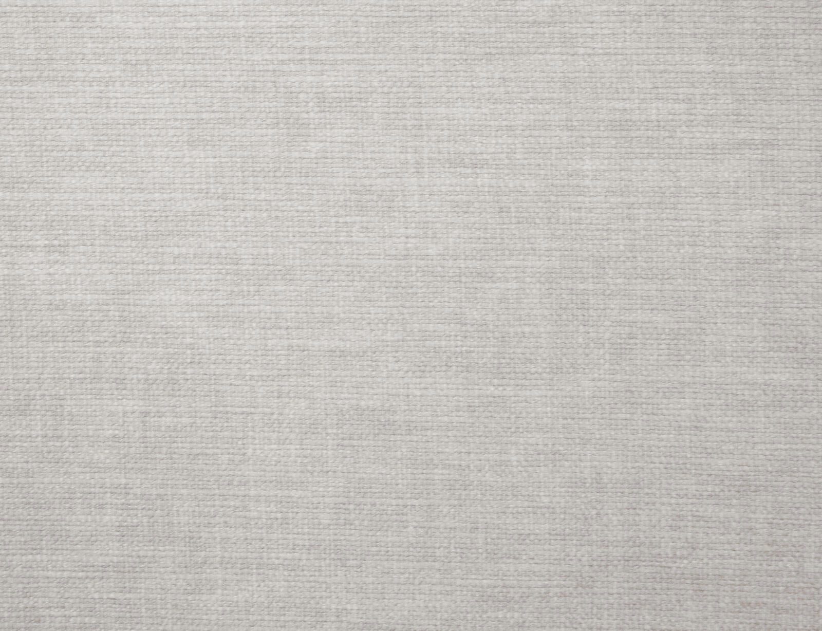 Pale dove-grey plain woven fabric swatch with fine horizontal texture