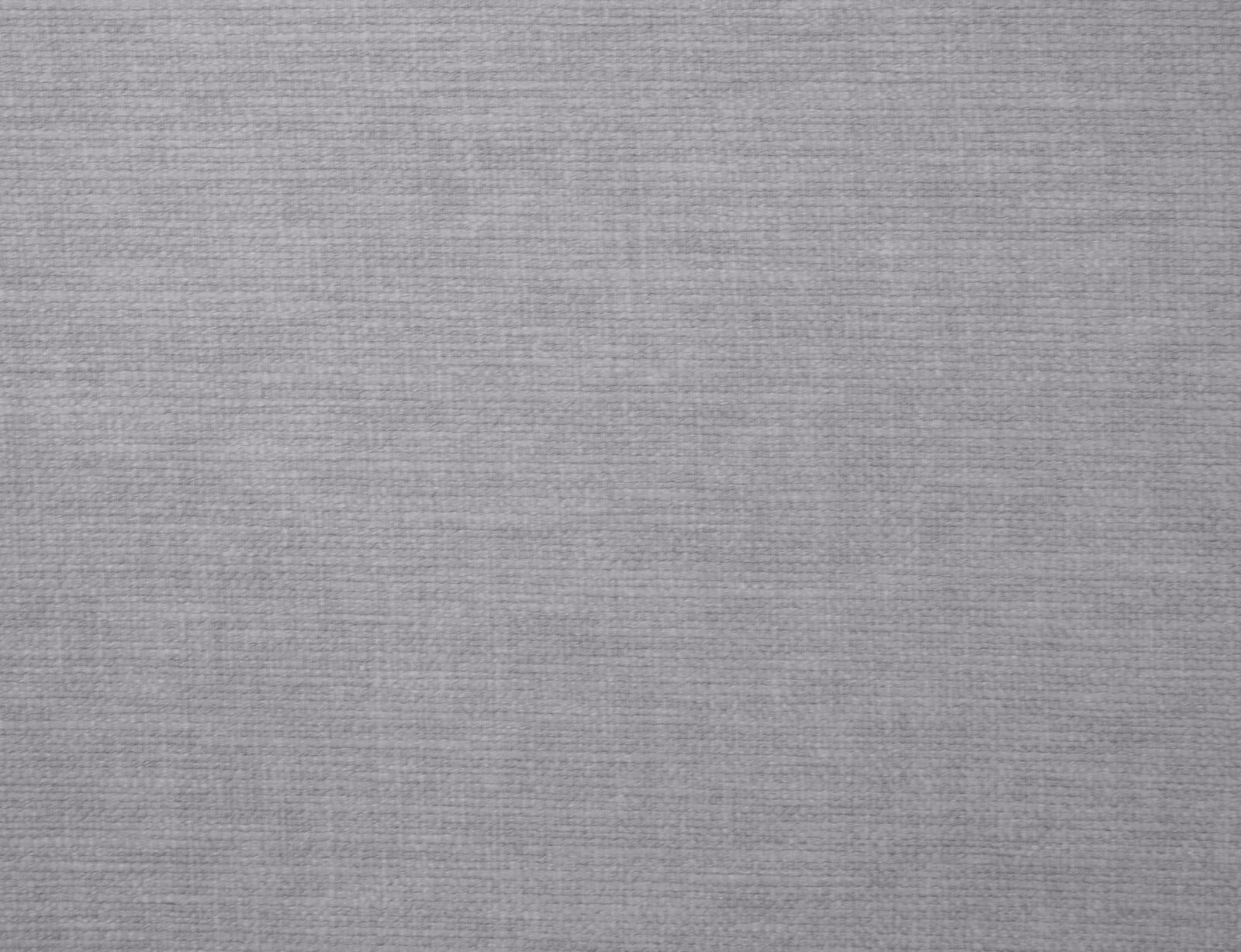Soft fog-grey plain woven fabric with a fine textured surface