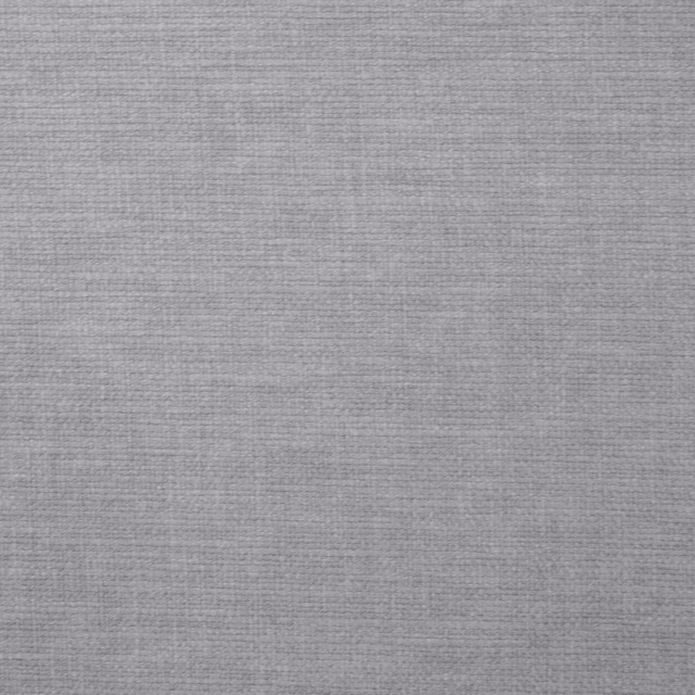 Soft fog-grey plain woven fabric with a fine textured surface