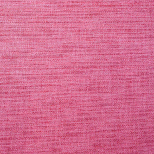 Bright fuchsia pink plain woven fabric with fine slub texture