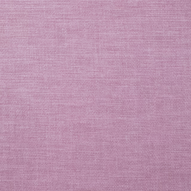 Soft heathered lilac-pink plain weave fabric with fine horizontal texture