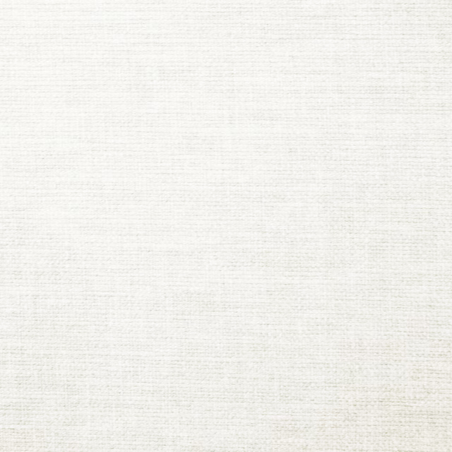 Close-up of a soft ivory plain woven fabric with subtle textured weave