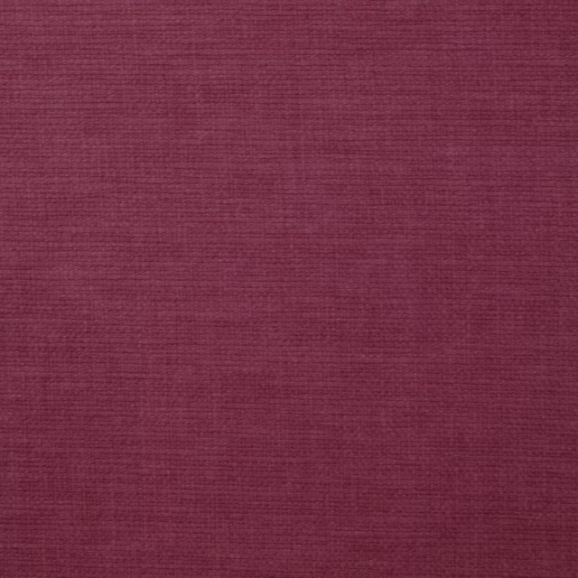 Deep merlot red plain woven fabric swatch with subtle textured surface