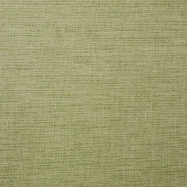 Soft muted olive plain fabric with fine horizontal slub texture