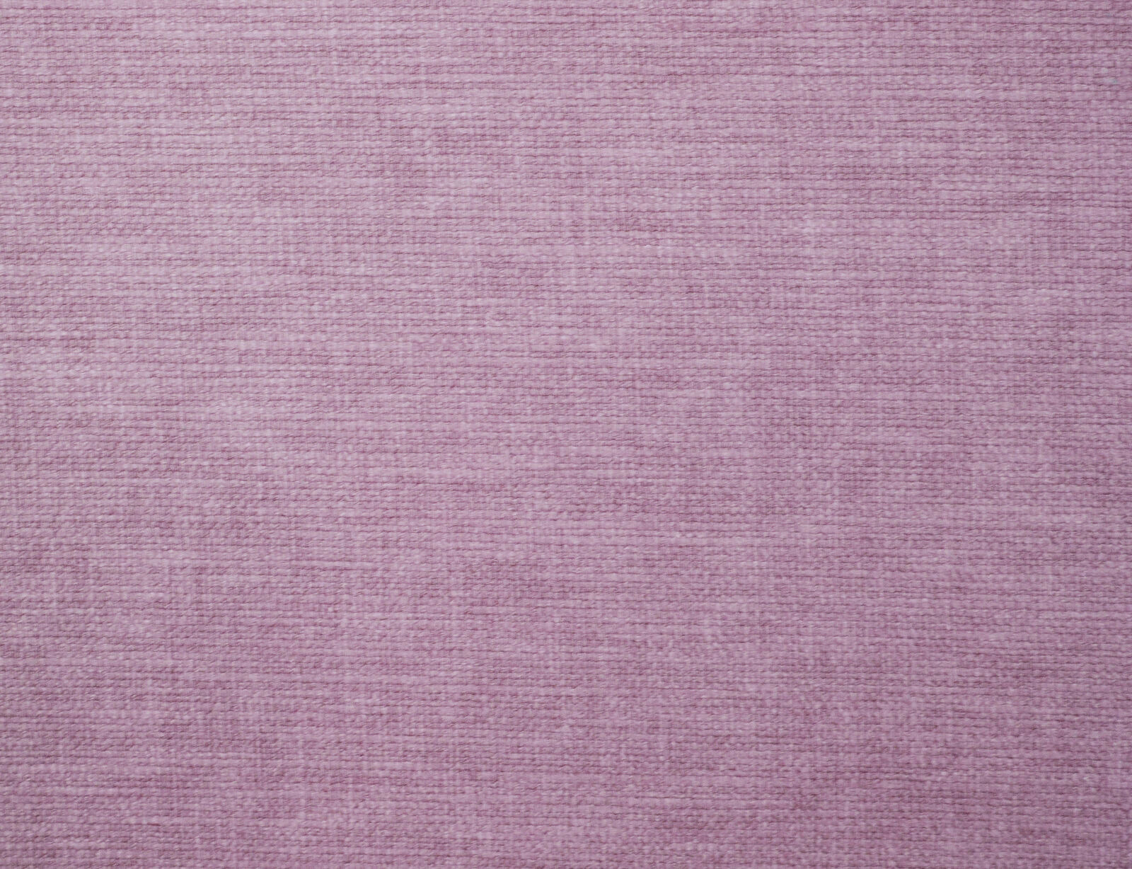 Dusty orchid pink plain woven fabric swatch with fine horizontal texture