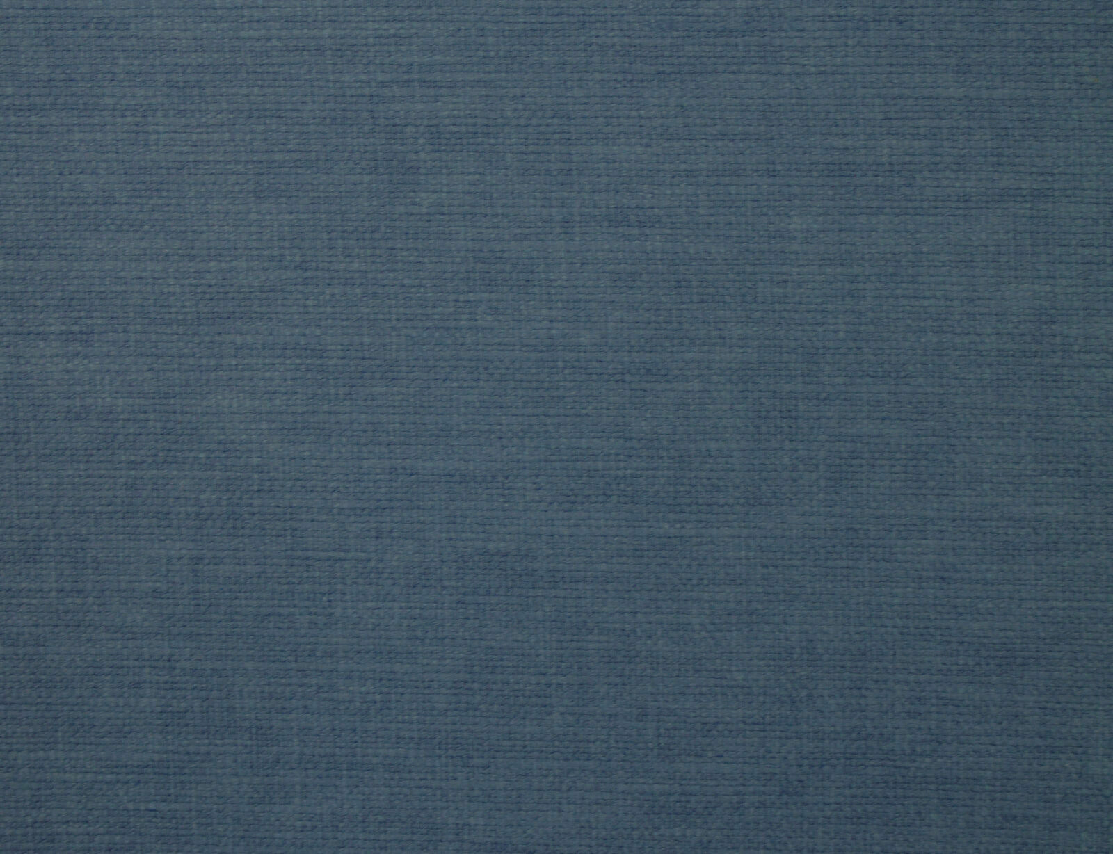 Deep slate teal plain woven fabric with a softly textured surface