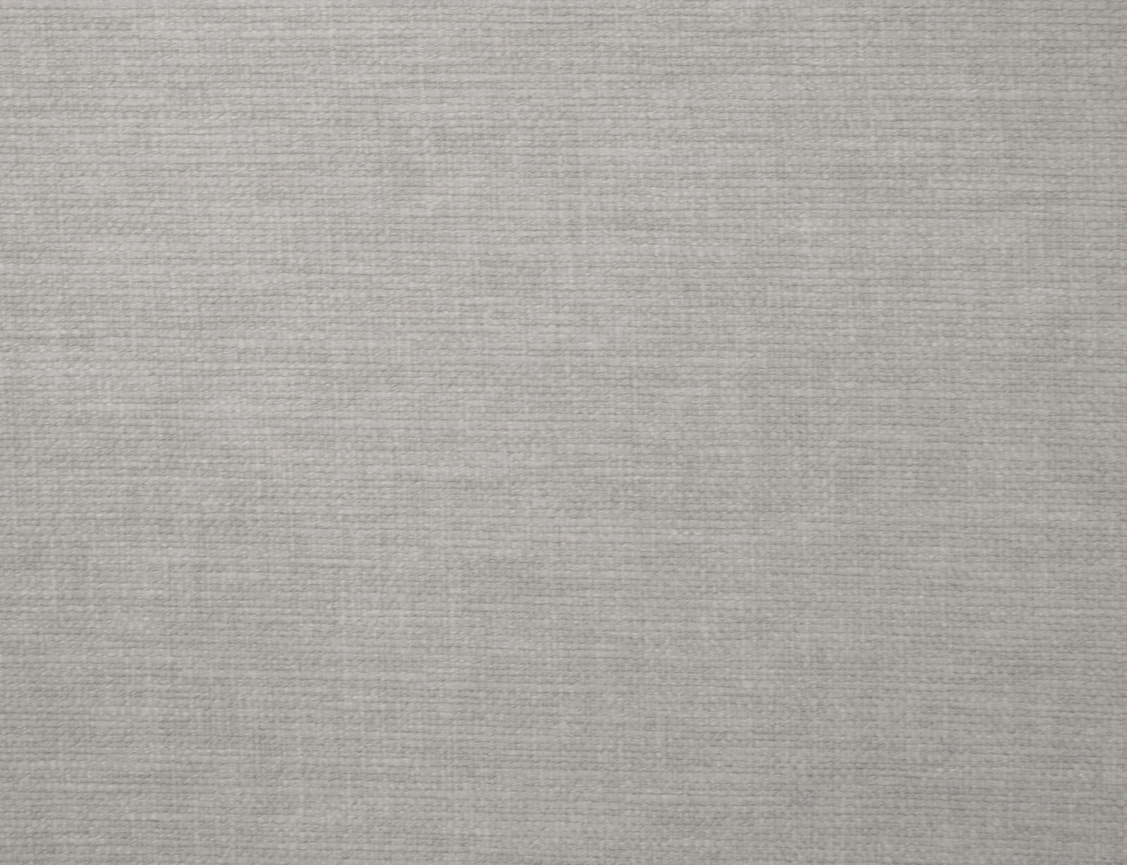Close-up of a soft silver-grey plain weave fabric with fine texture