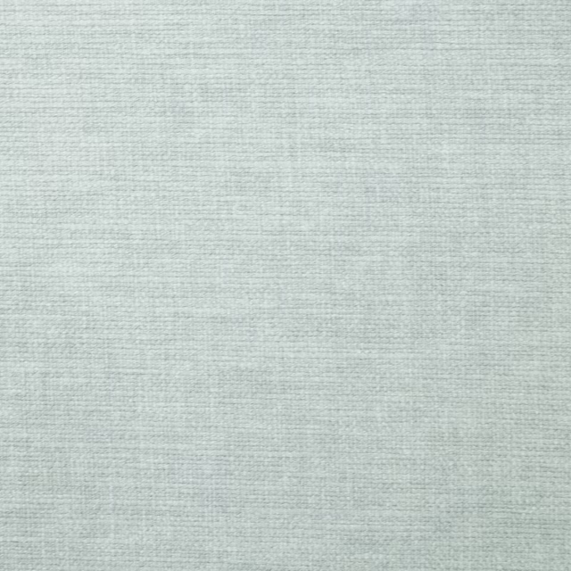 Pale spa-blue plain woven fabric with soft textured surface