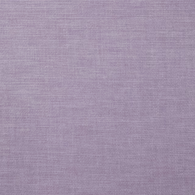 Soft dusty lilac plain woven fabric with a fine textured surface