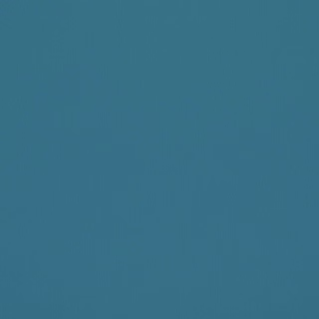 Solid teal-blue fabric swatch with a smooth matte finish