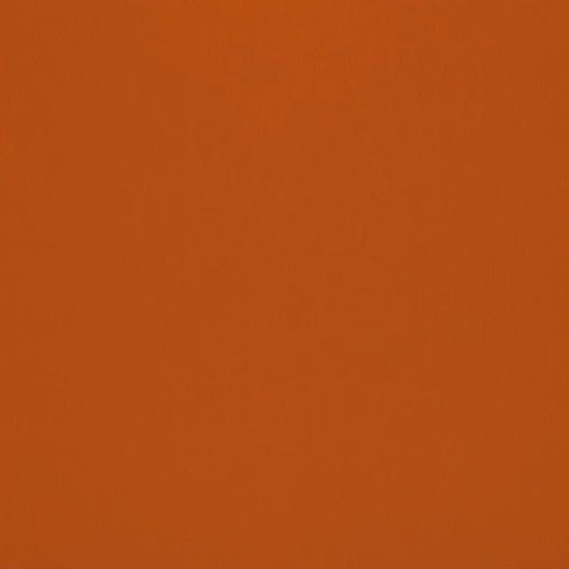 Solid warm nectarine-orange fabric swatch with a smooth plain weave