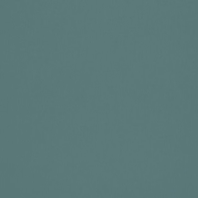 Plain muted teal fabric swatch with a smooth, close woven finish