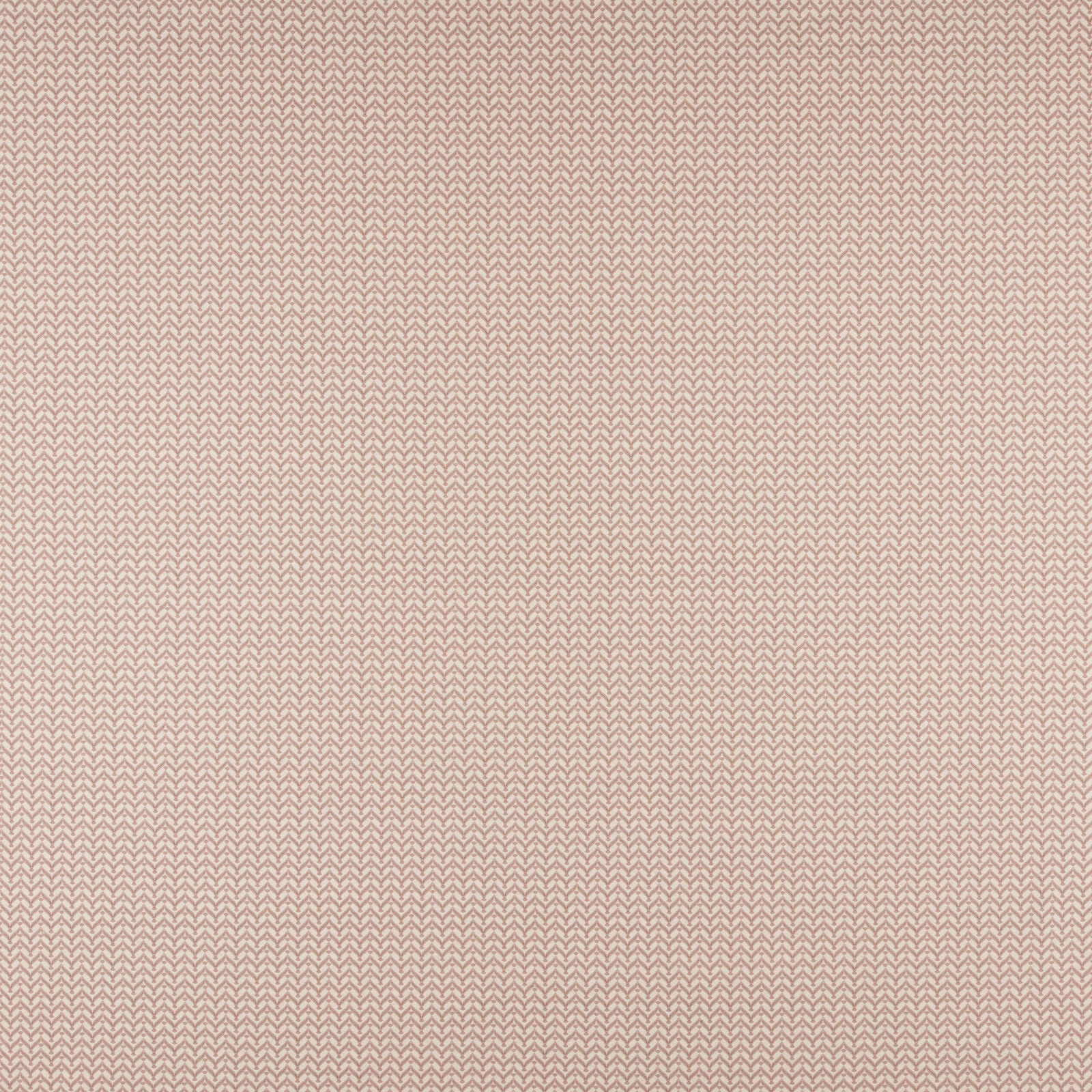 Close-up of dusty rose zigzag woven fabric with fine geometric texture