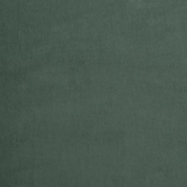Deep muted emerald green plain woven fabric with a soft matte texture