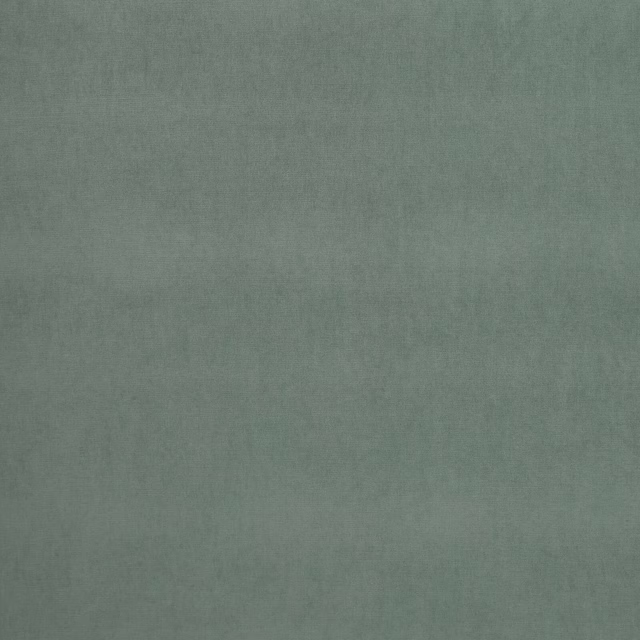 Muted sage green plain woven fabric swatch with a soft matte finish