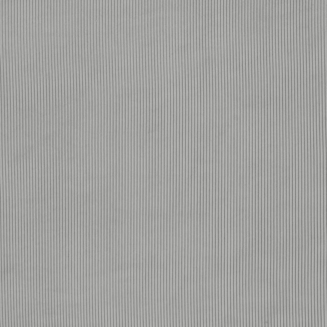 Pale dove grey striped fabric with fine vertical pinstripes