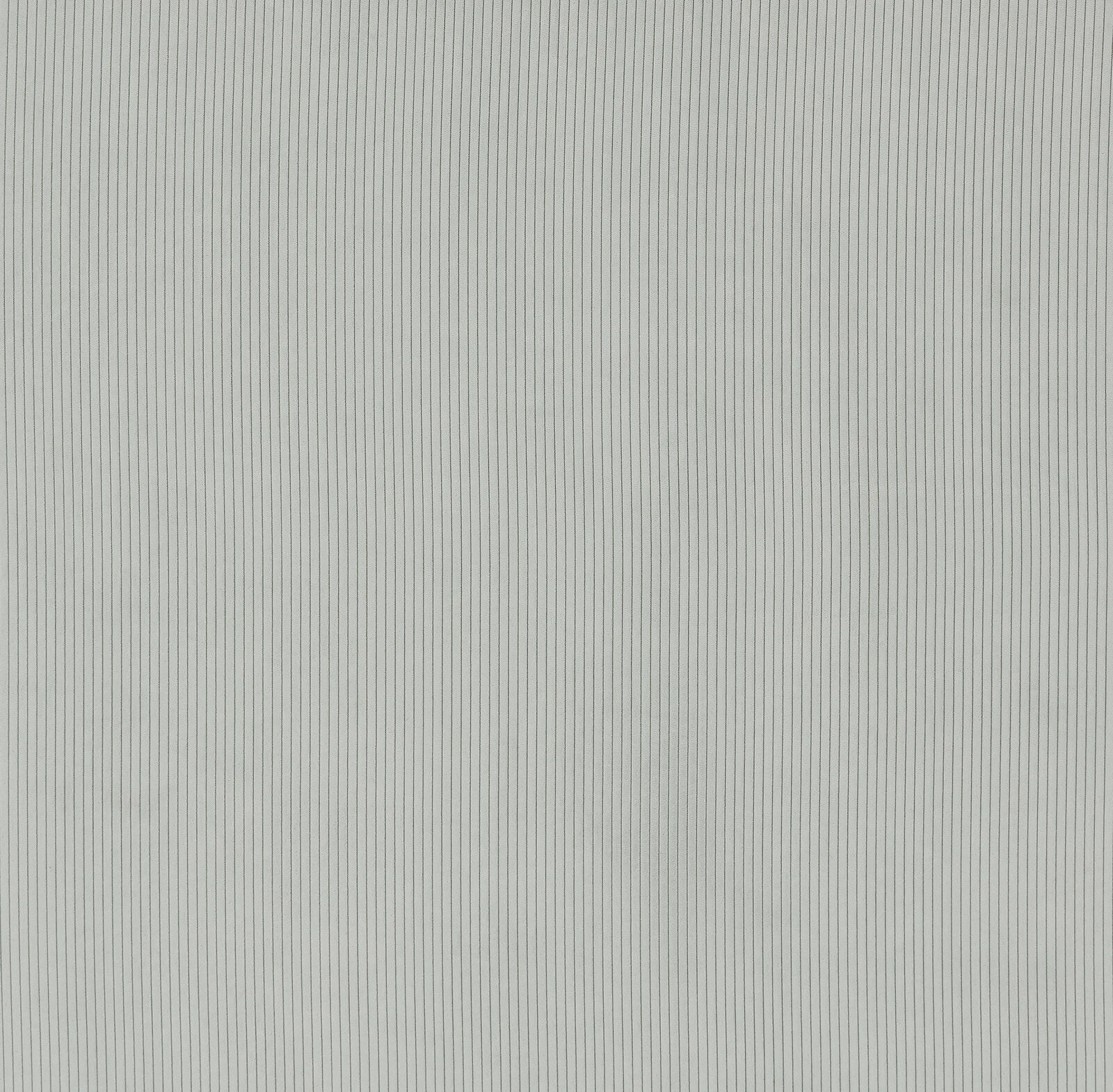 Pale spa green fabric swatch with fine vertical pinstripes