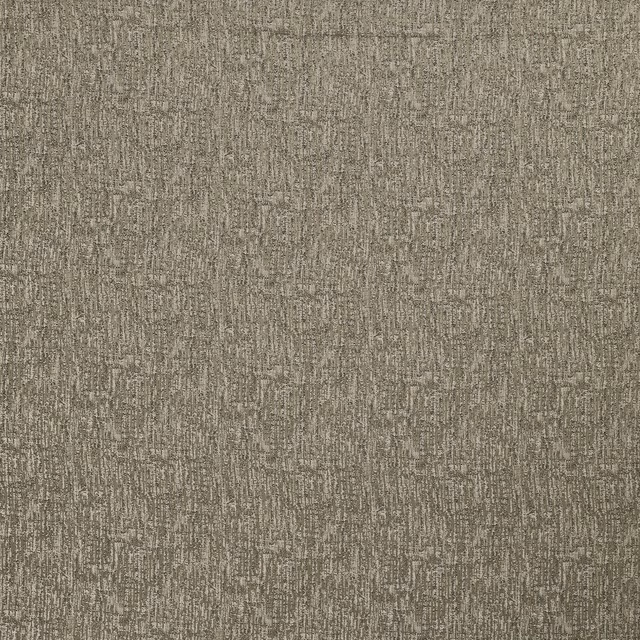Close-up of muted mushroom taupe textured woven fabric with fine slub detail
