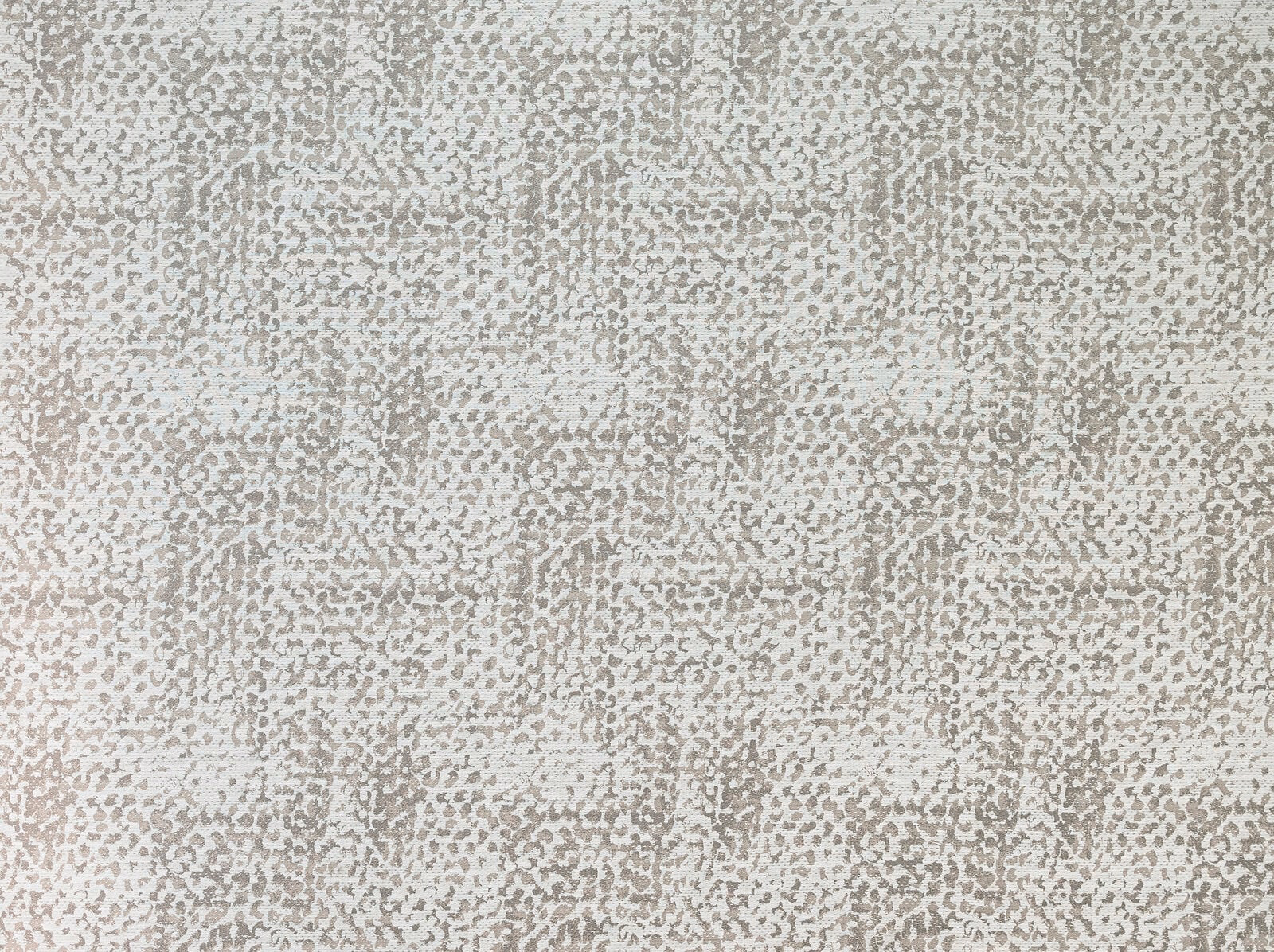 Pale smoky beige textured fabric with fine mottled abstract pattern