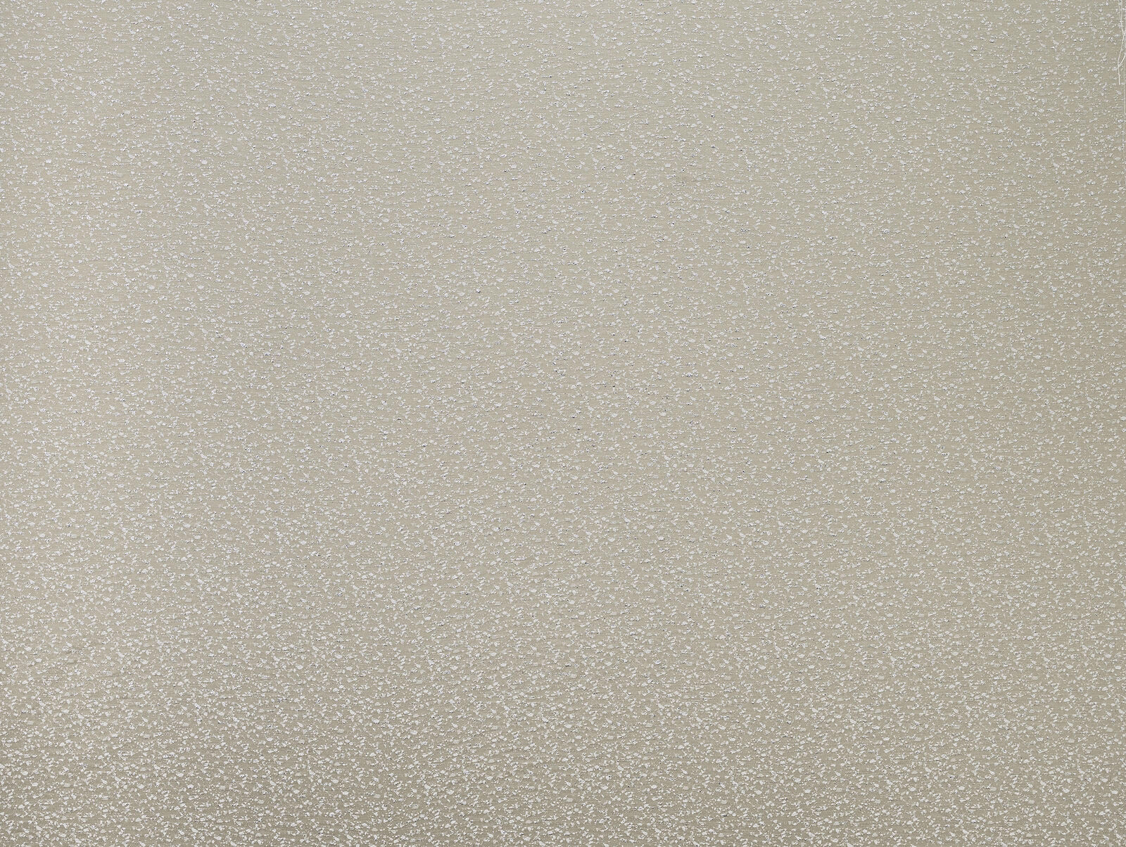Soft jute-beige textured fabric with fine speckled weave