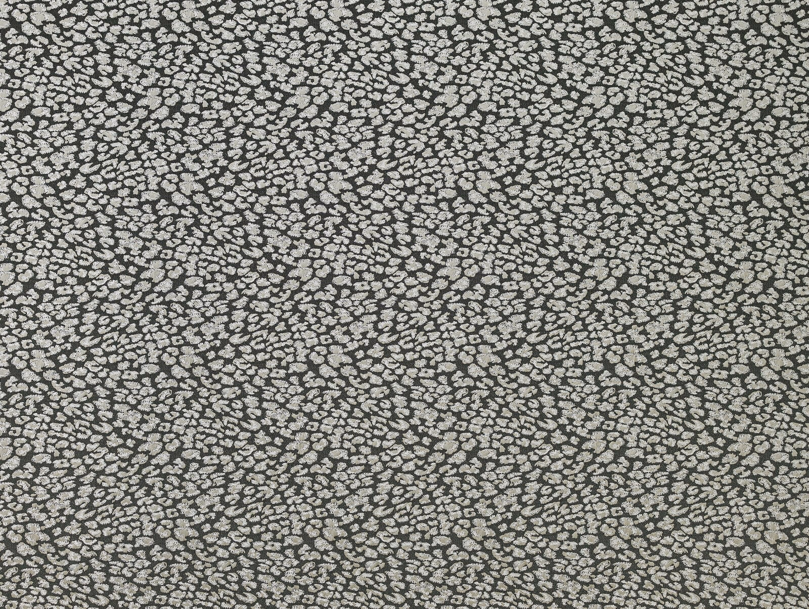 Charcoal grey animal-texture fabric with small pale stone markings