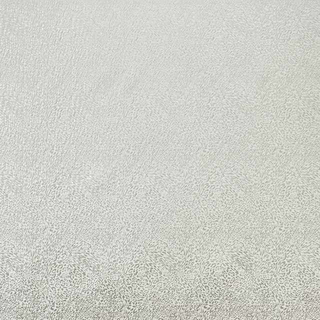 Ivory textured animal-pattern fabric with a subtle tonal repeat